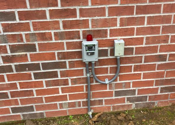 Septic alarm and control panel installation in Tennessee